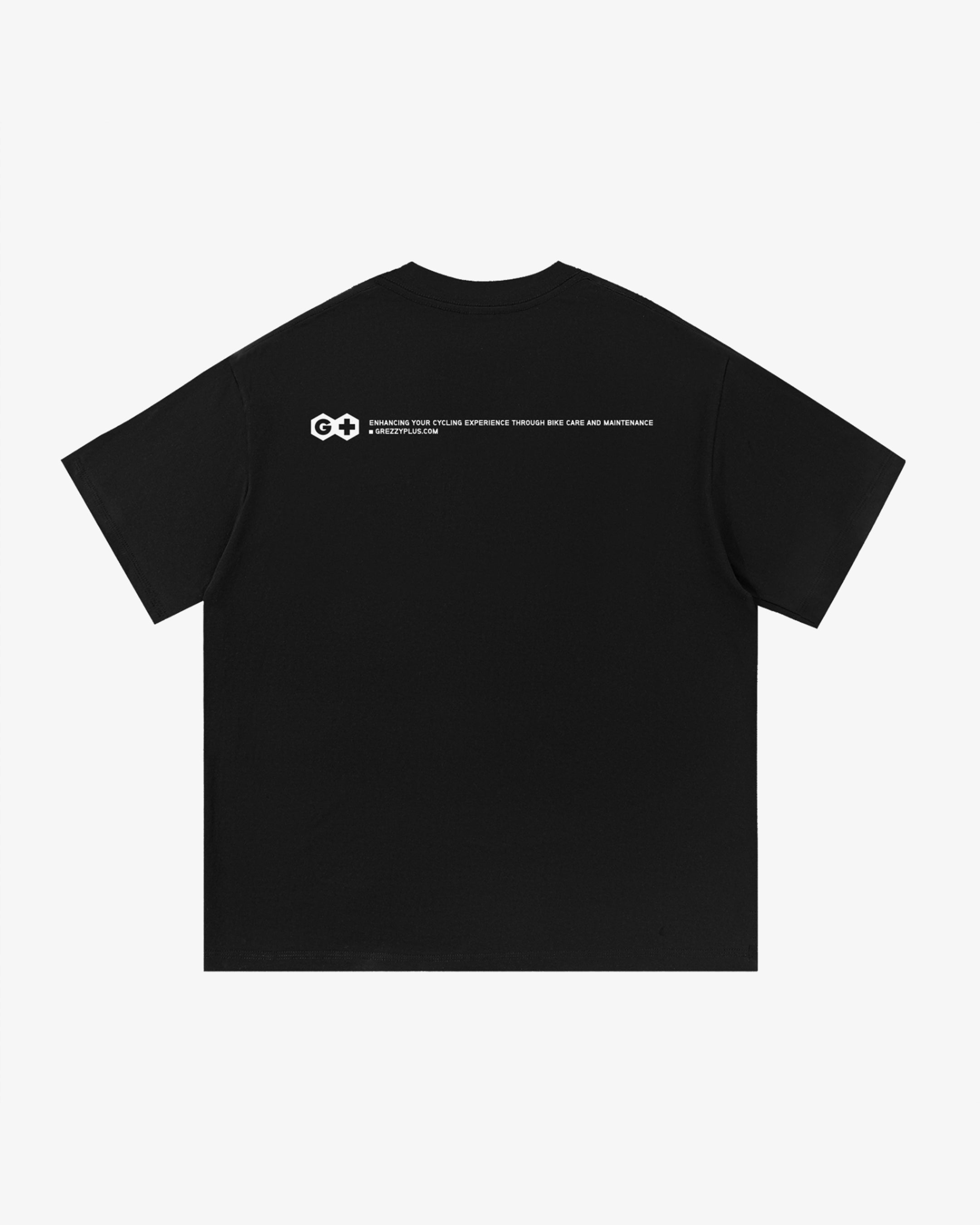 GZY+® Script Black T-Shirt