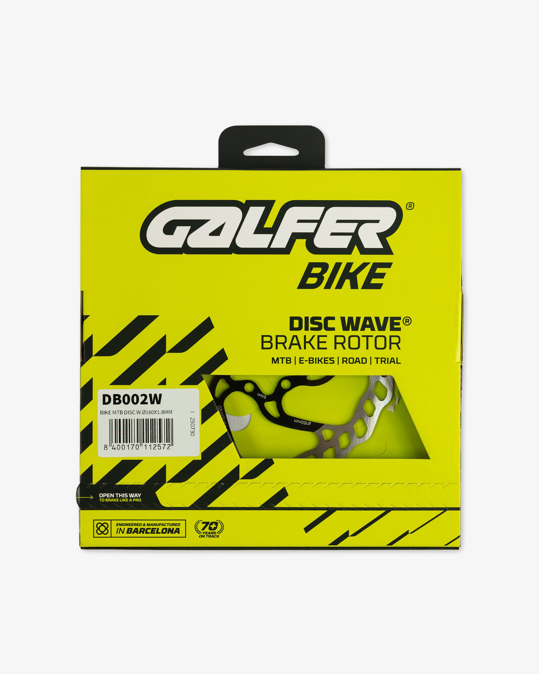 Galfer MTB Disc Wave 160mm 6T