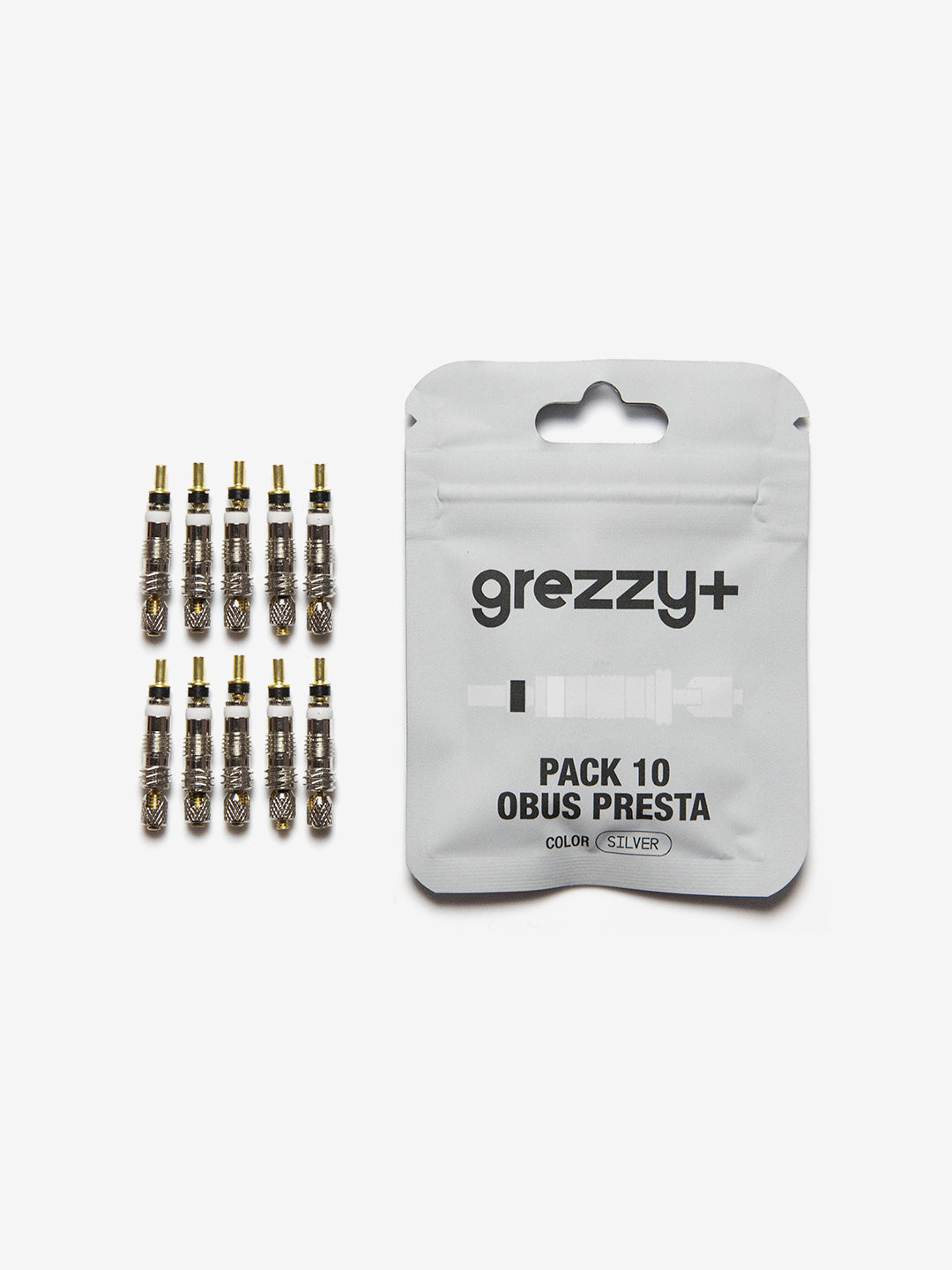 Obús Black Válvula Presta Pack 10 Uds.