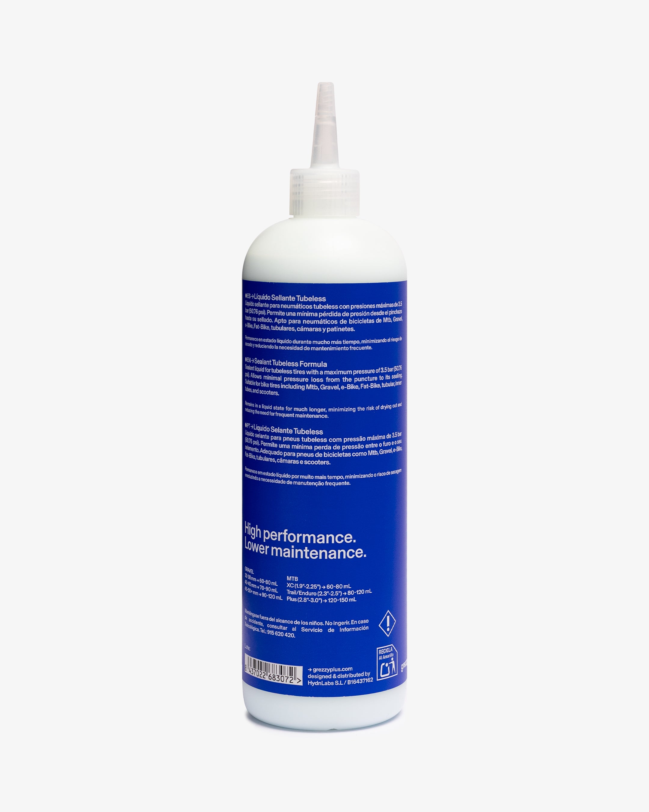 Tubeless Sealant Formula™ Low Pressure 500mL