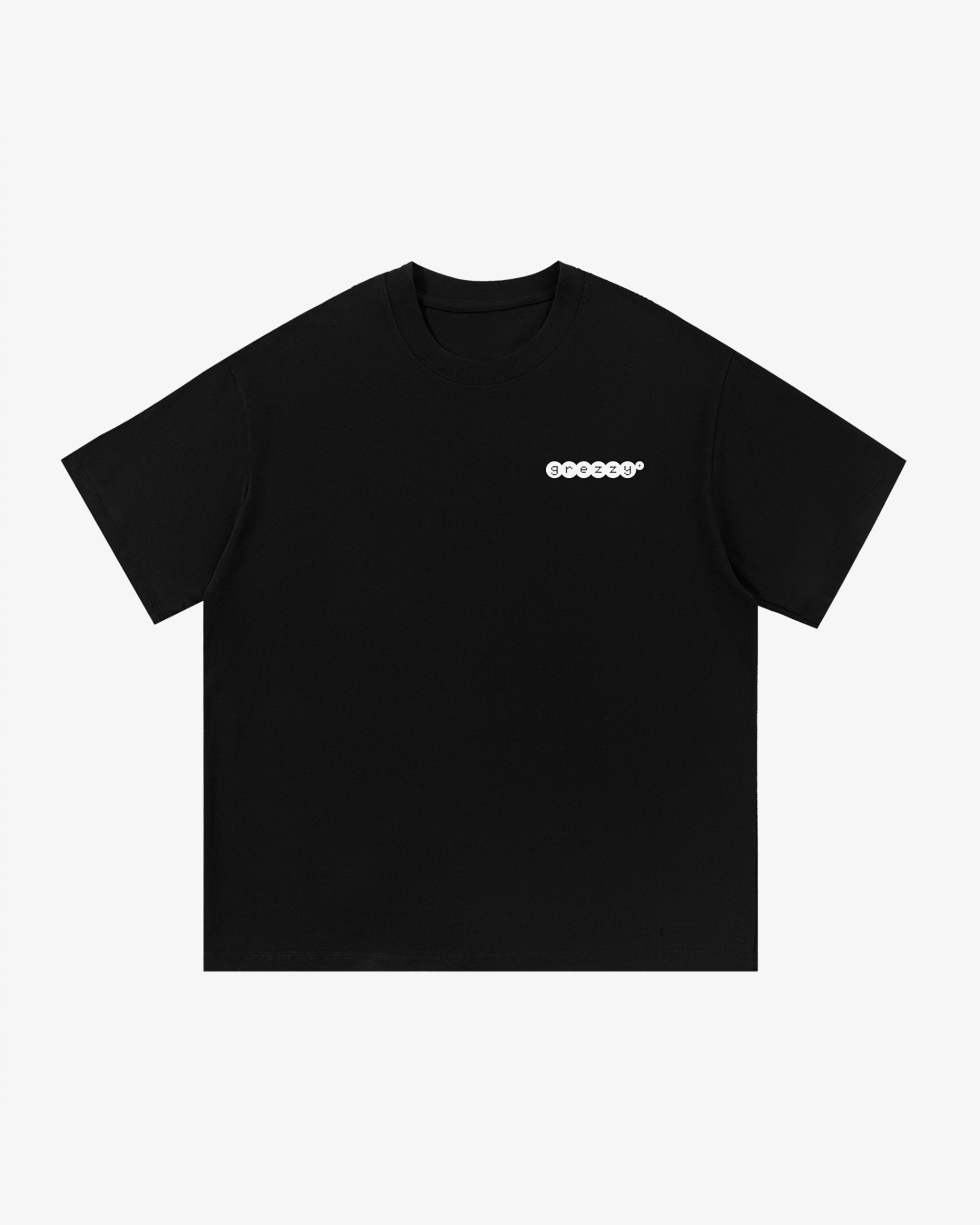 grezzy+ Dots Black T-Shirt