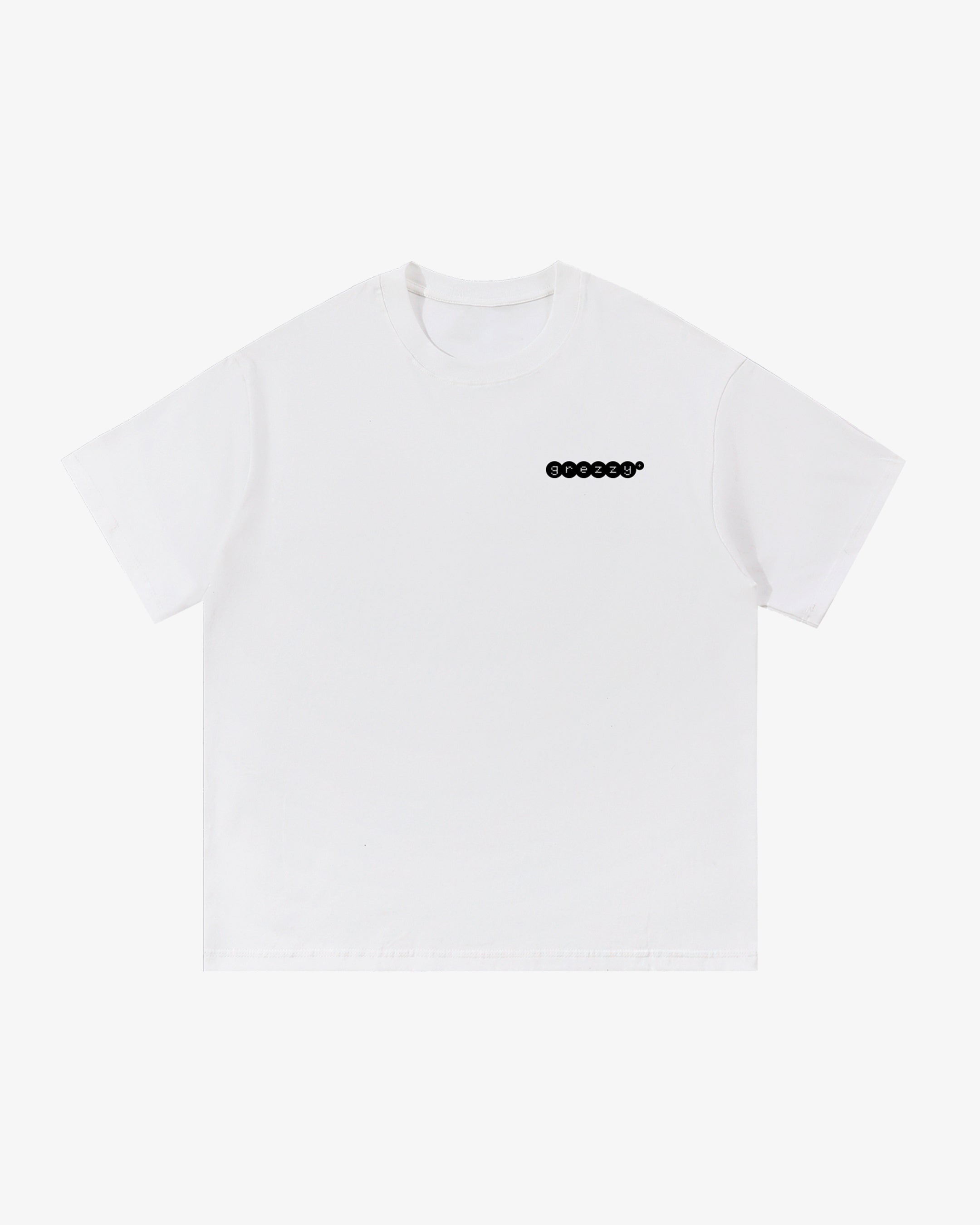 grezzy+ Dots White T-Shirt