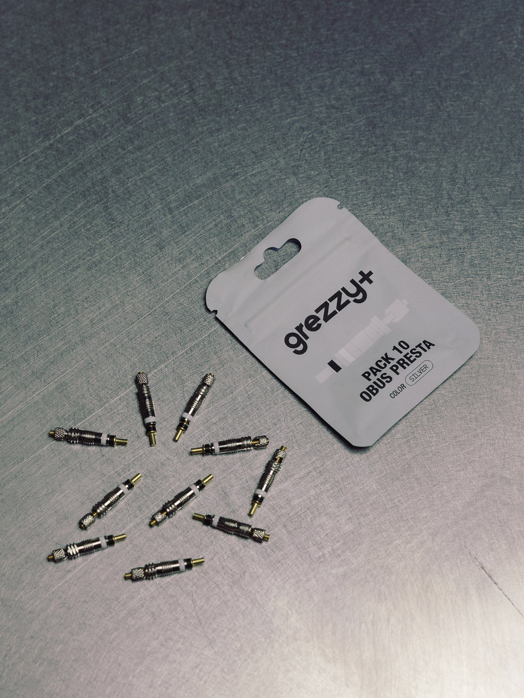 Presta Valve Core 10 Pack Black